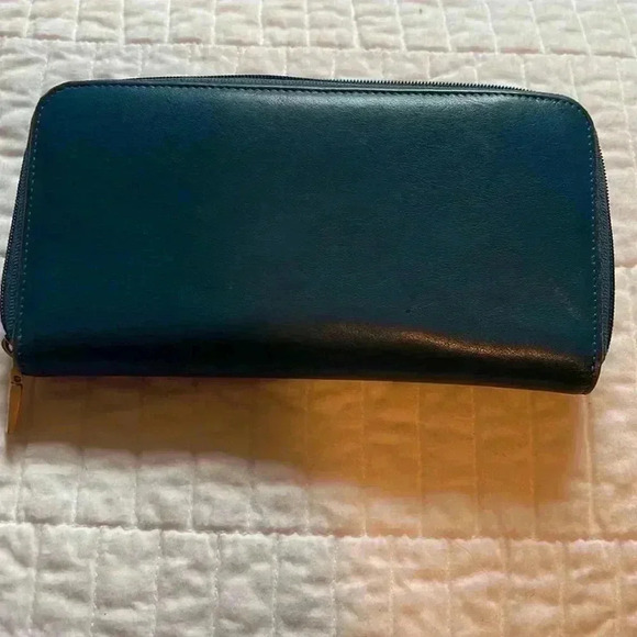 One Odd Bird brand wallet teal blue color - Picture 4 of 7